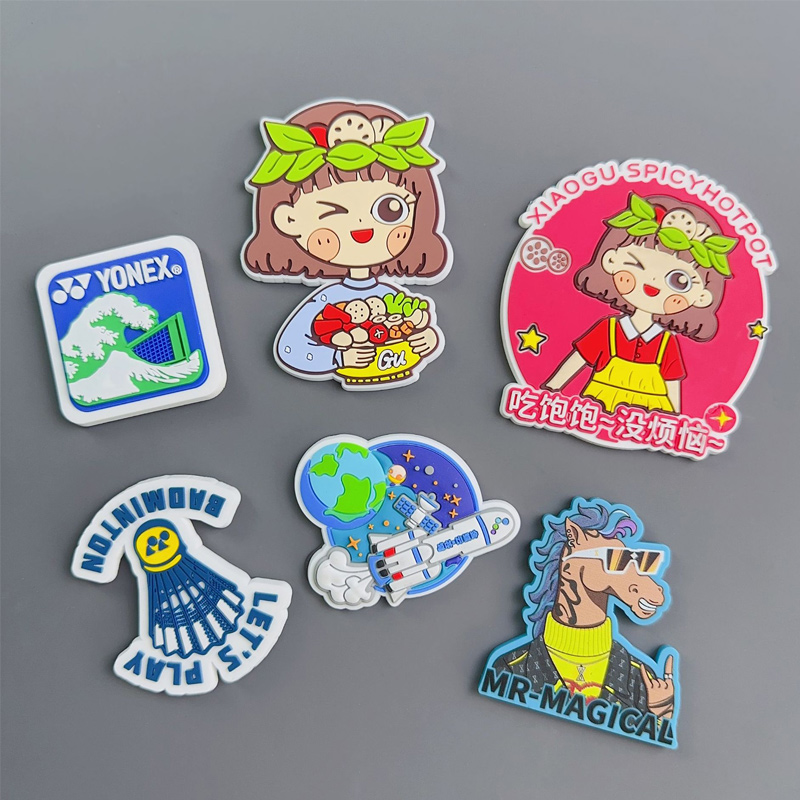 PVC magnetic refrigerator magnets, wooden density board, soft glue refrigerator magnets, acrylic crystal drop glue refrigerator magnets, custom refrigerator magnets