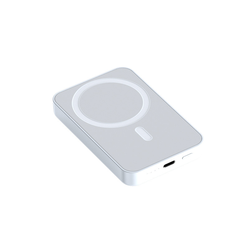 Wireless magnetic power bank fast charging small portable gift customized LOGO wholesale mobile power bank